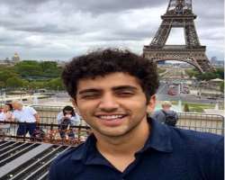 He loves travelling and went to see Eiffel Tower, Paris in November 2018.